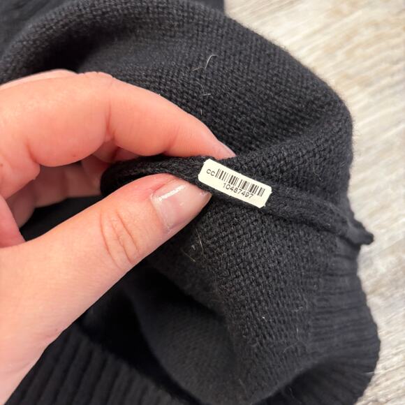 Brooks Brothers Mens XL Black 100% Extra Fine Italian Lambswool V-Neck Sweater‎ - Picture 11 of 11